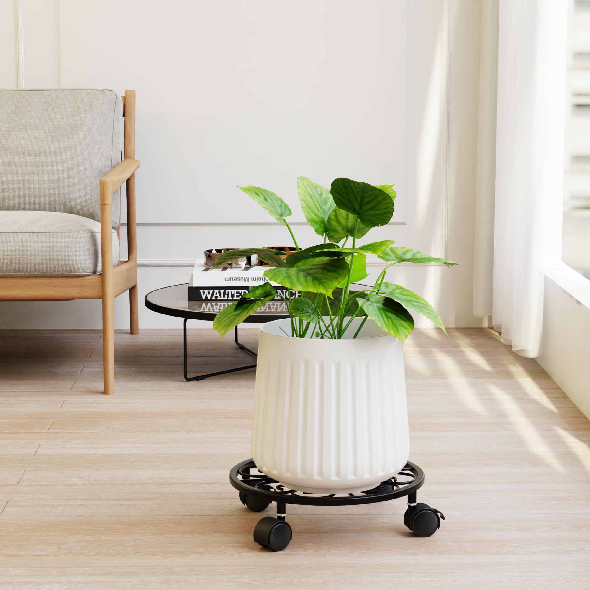 Chinpakden heart-petal pattern dolly blends style with practicality.