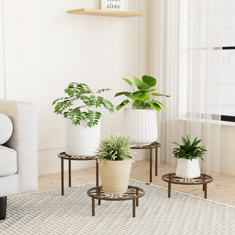 Chinpakden indoor-outdoor plant holder fits living rooms, patios, or balconies