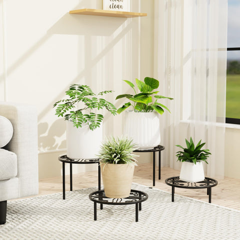 Chinpakden Plant Stand versatile for indoor or outdoor use.