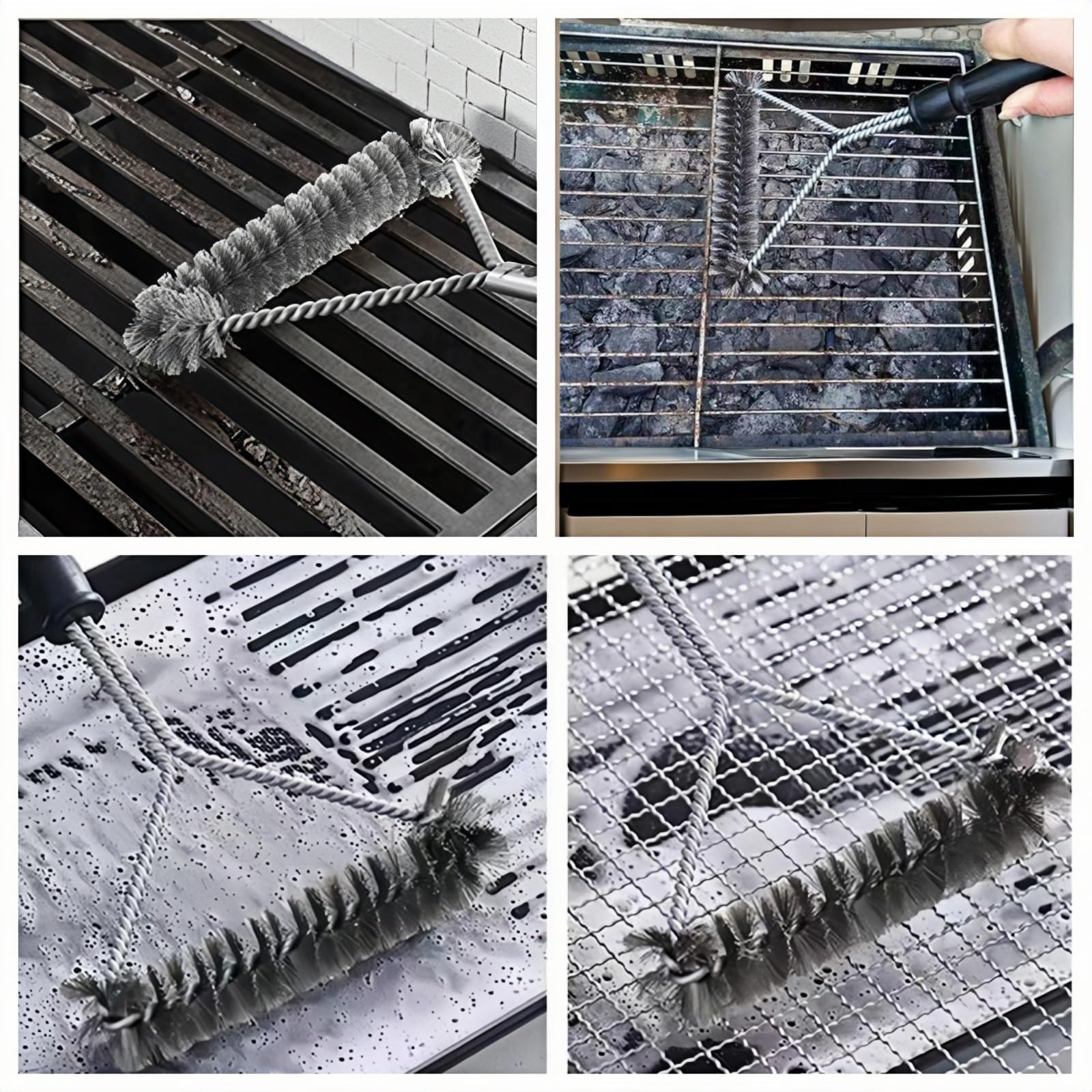 Chinshwehaw extra-wide Y-head hits more grill surface in one pass.
