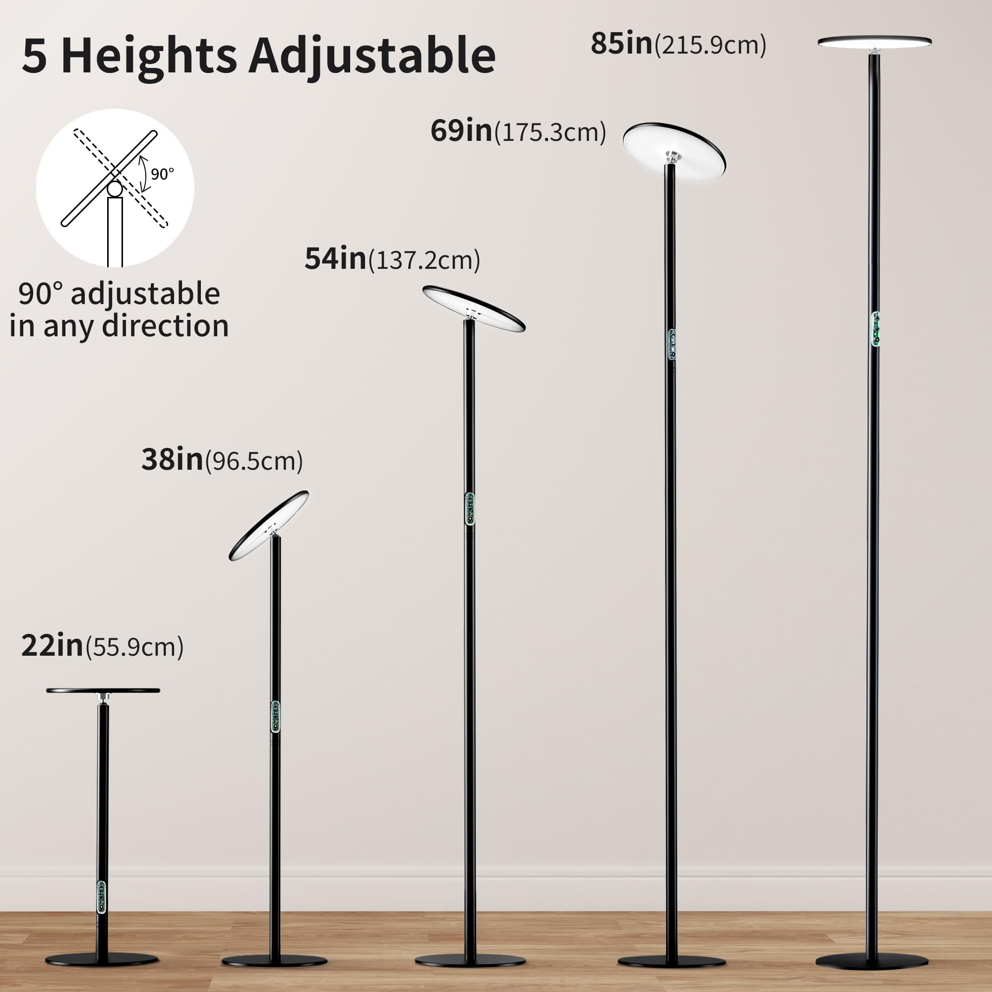 Chiphy quick setup in about 5 minutes with tidy 10.5 ft power cord.