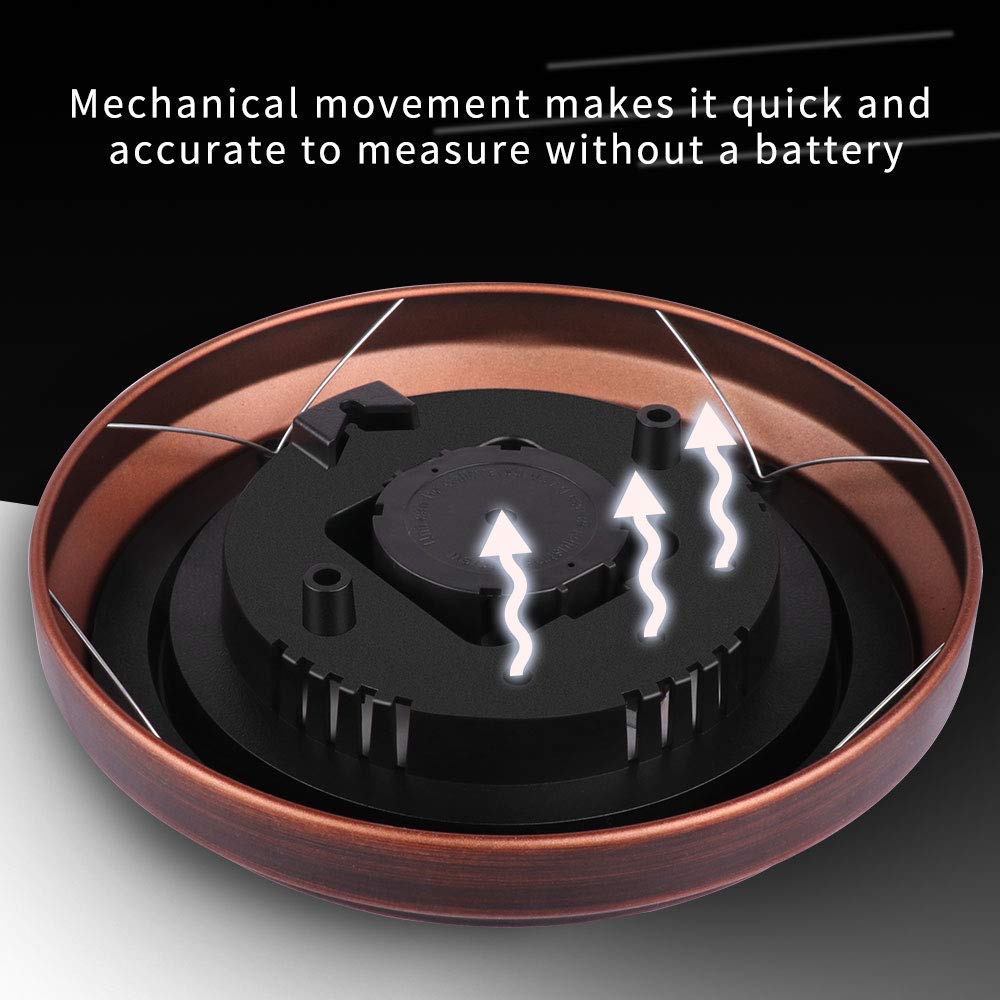 CHIVENIDO humidity display helps monitor greenhouse or wine cellar conditions.