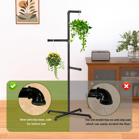 Chloraeon plant hanger enhances bedroom decor with greens