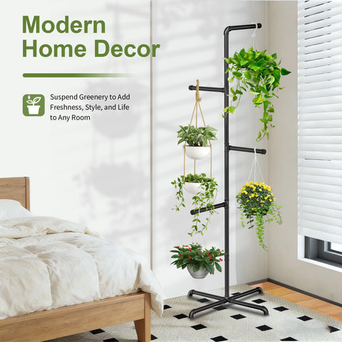 No-drill installation with an anti-slip base protects floors and keeps the stand stable.