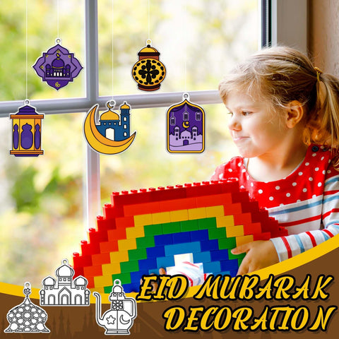 Cholemy window display ideas for festive Eid decorations.