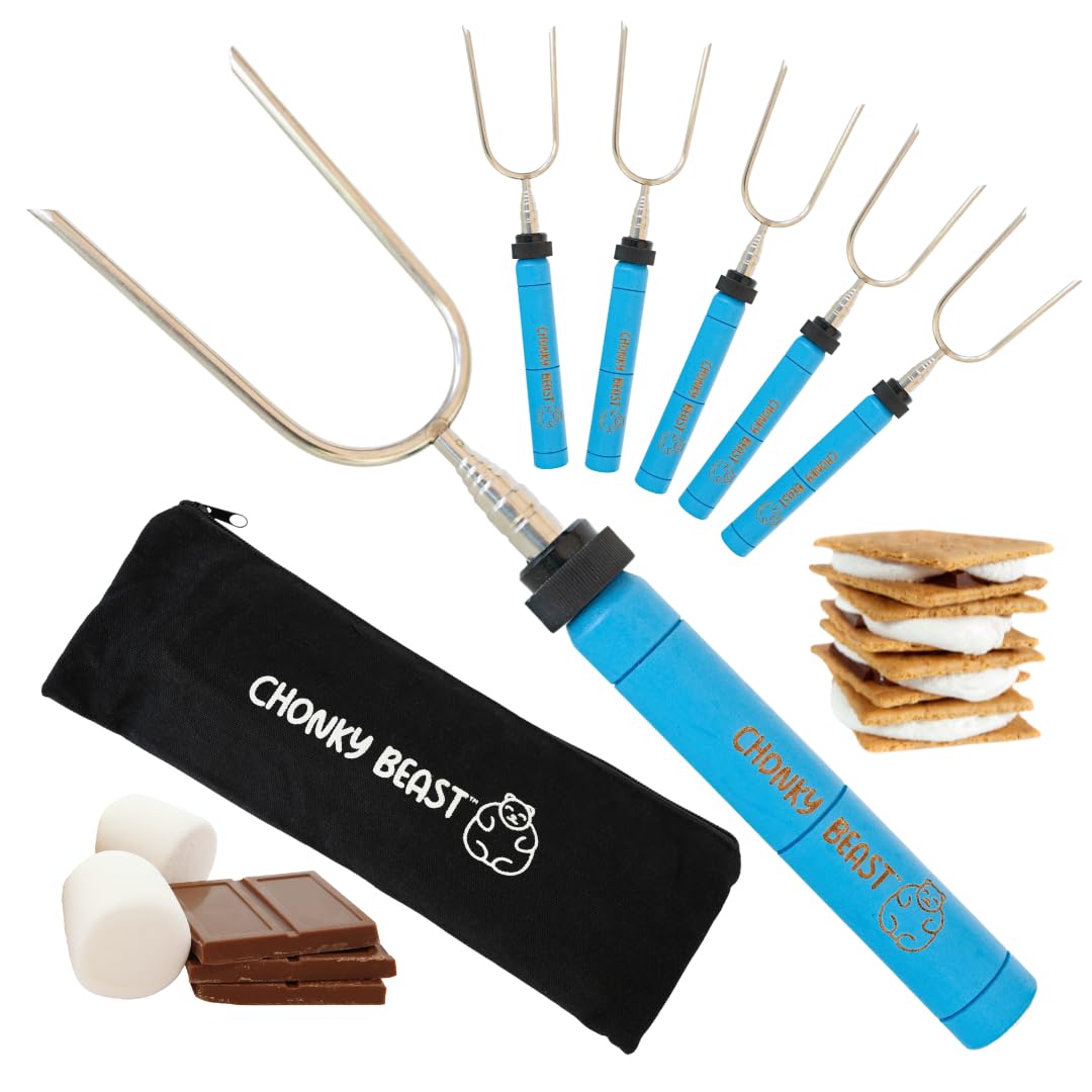 Chonky Beast smores sticks extendable 33 inches for safe roasting
