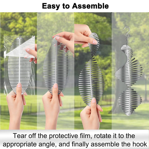 CHONOVO stainless-steel deterrents withstand sun and rain while staying visually striking.