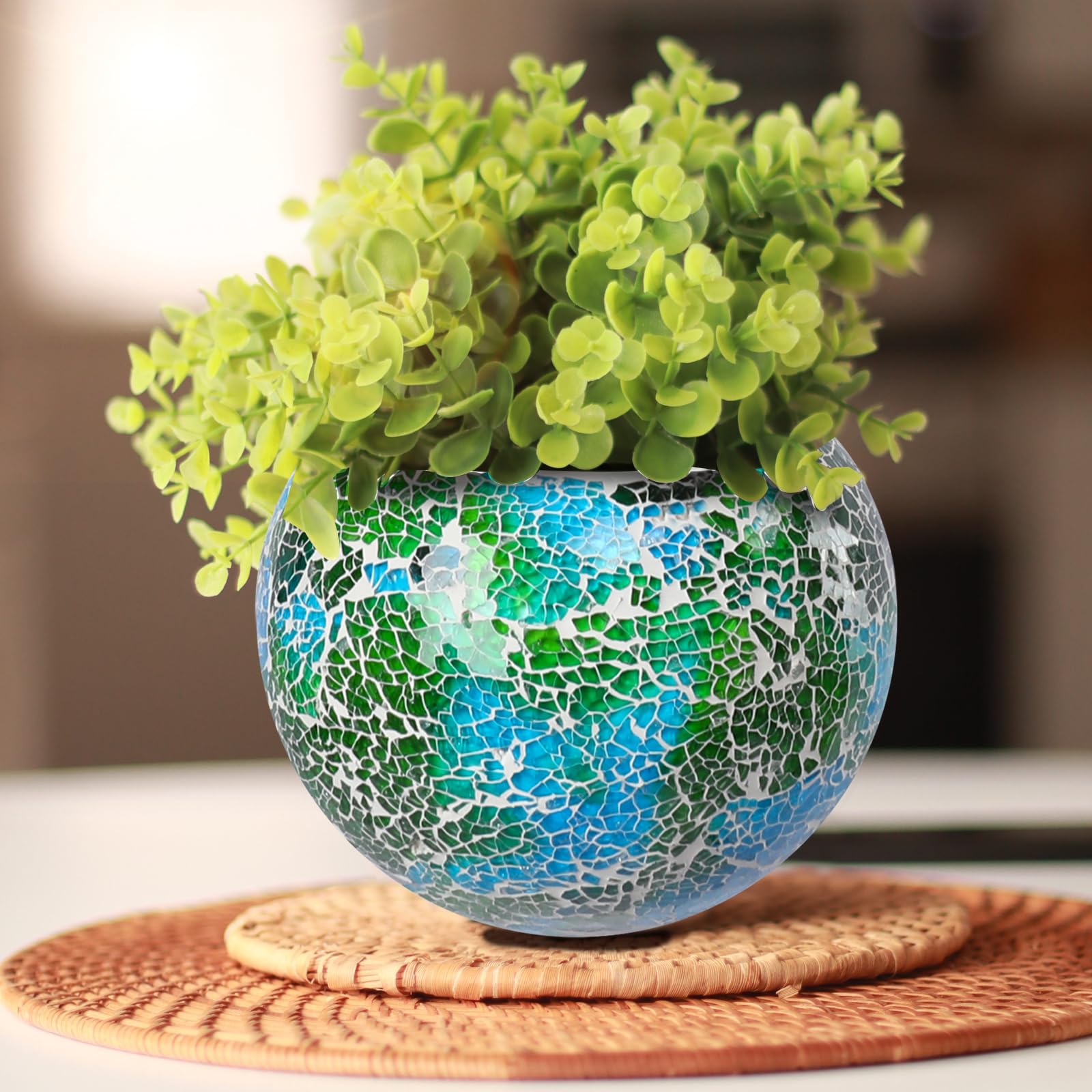 Chonsun mosaic planter as a thoughtful gift for new homes.