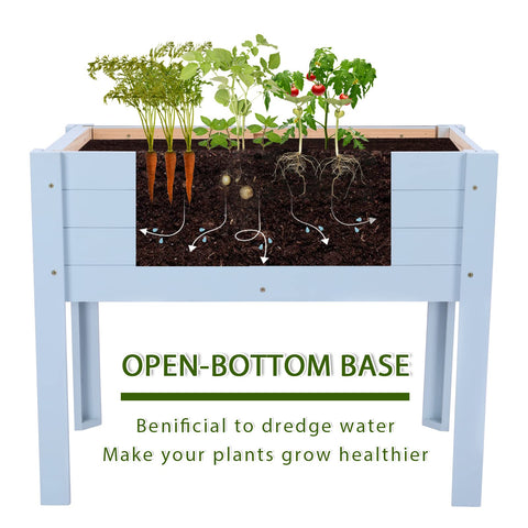 Chonsun garden bed outdoor durability highlights weather-resistant wood