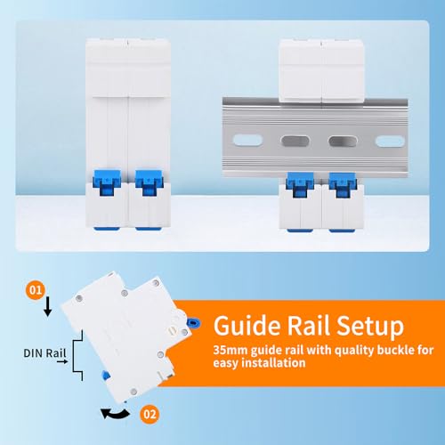 CHONTIG two pole DC breaker suited for solar PV and other DC systems