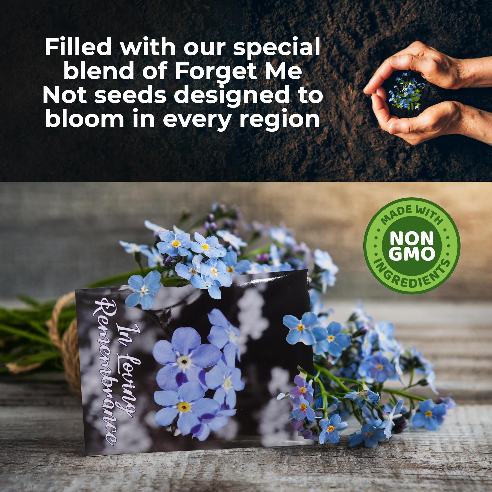 Choobly celebration-of-life seed packets as thoughtful memorial gifts