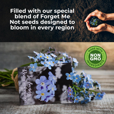 Choobly celebration-of-life seed packets as thoughtful memorial gifts