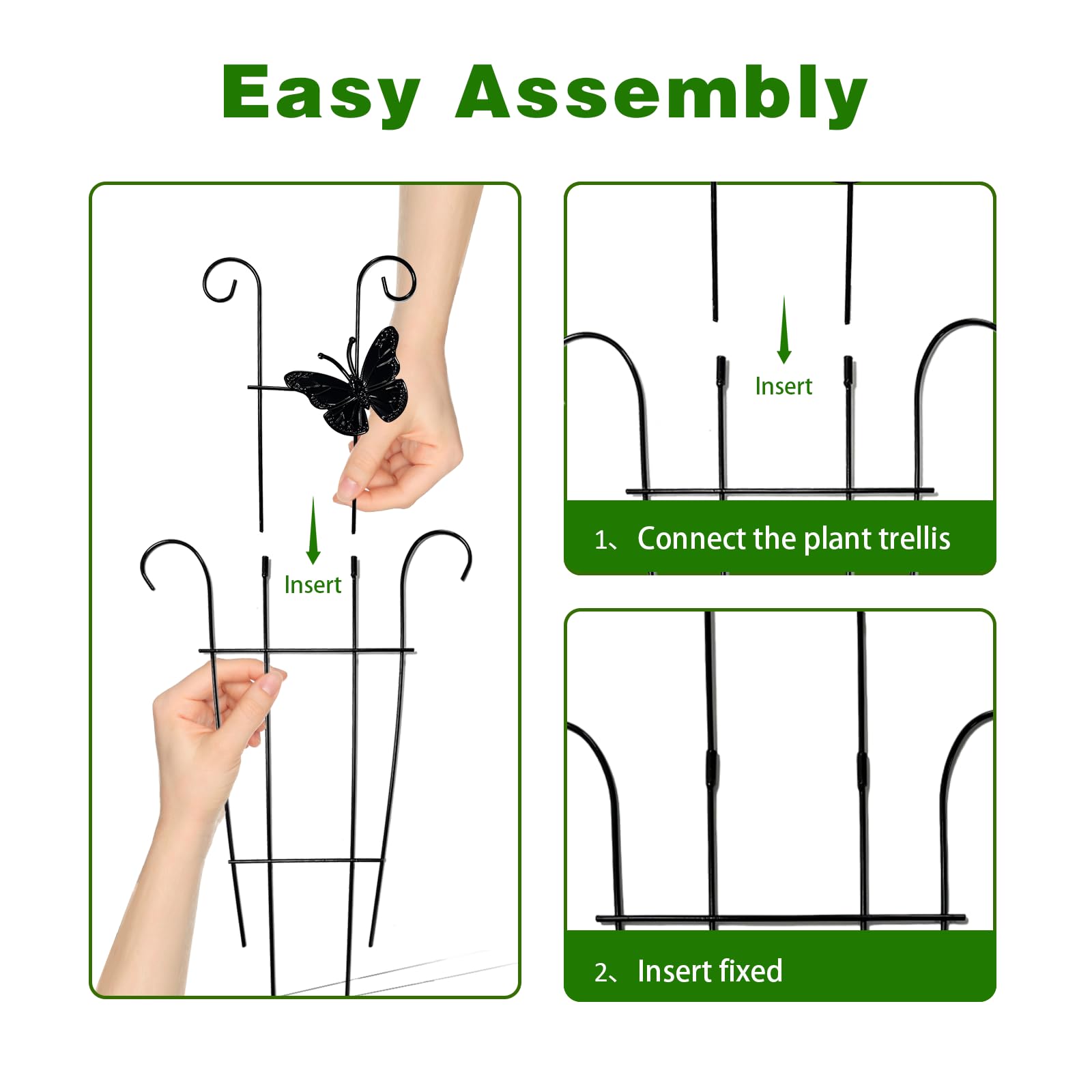 CHOUYUHE indoor-outdoor plant support suitable for pothos, monstera, ivy, and more.