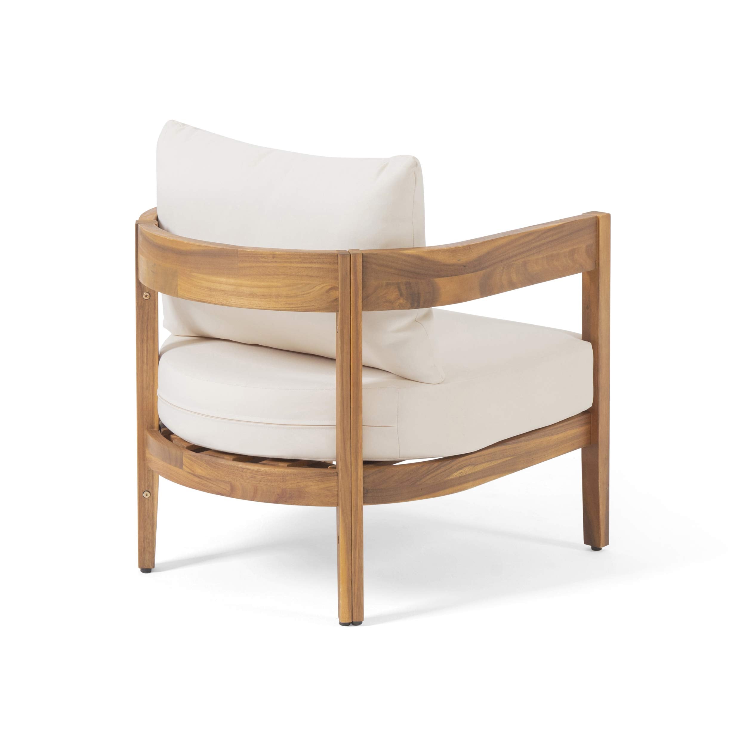 Two-chair set of Alfy outdoor club chairs by Christopher Knight Home
