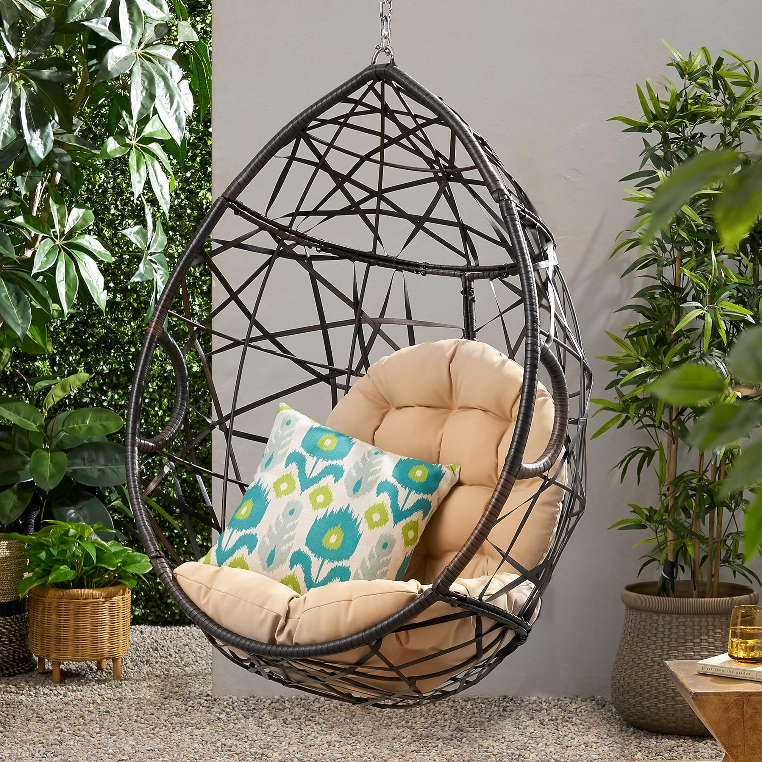 Christopher Knight Home Isaiah multi-brown finish adds warm style.