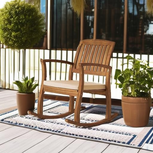 Water-resistant cushions simplify cleanup after outdoor meals or gatherings