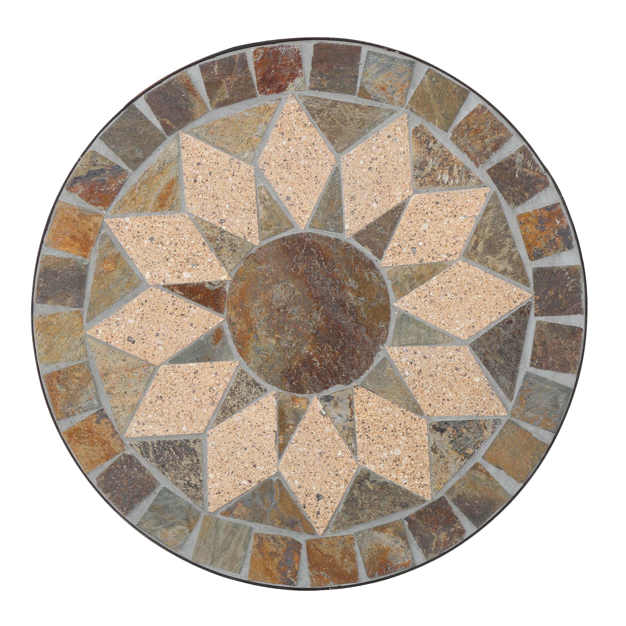 Christopher Knight Home Silvester iron frame offers durable outdoor support.