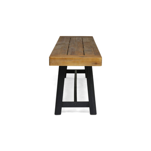Christopher Knight Home Toby bench measures 14.5 deep by 63 wide by 18 high