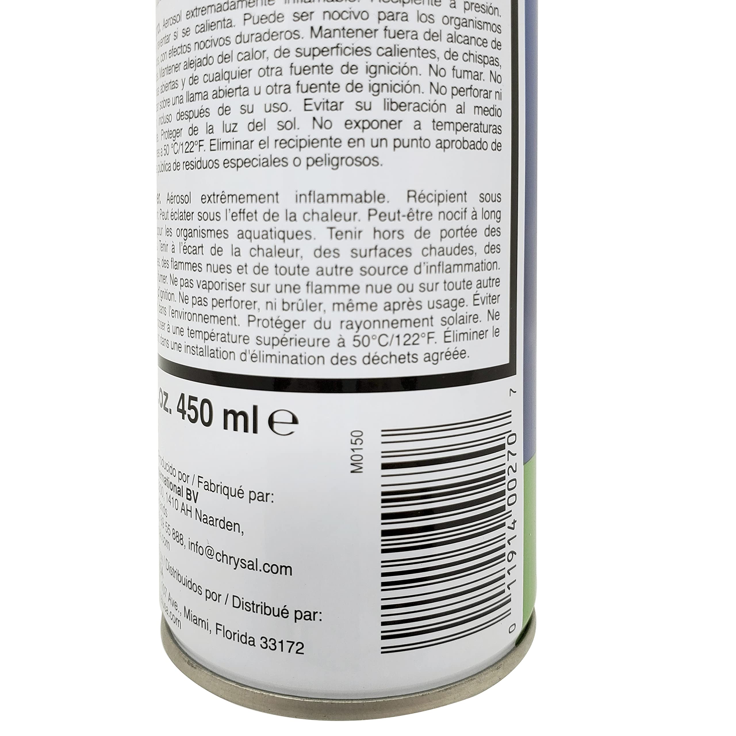 Chrysal Leafshine application-steps shows simple use for lasting plant hydration.