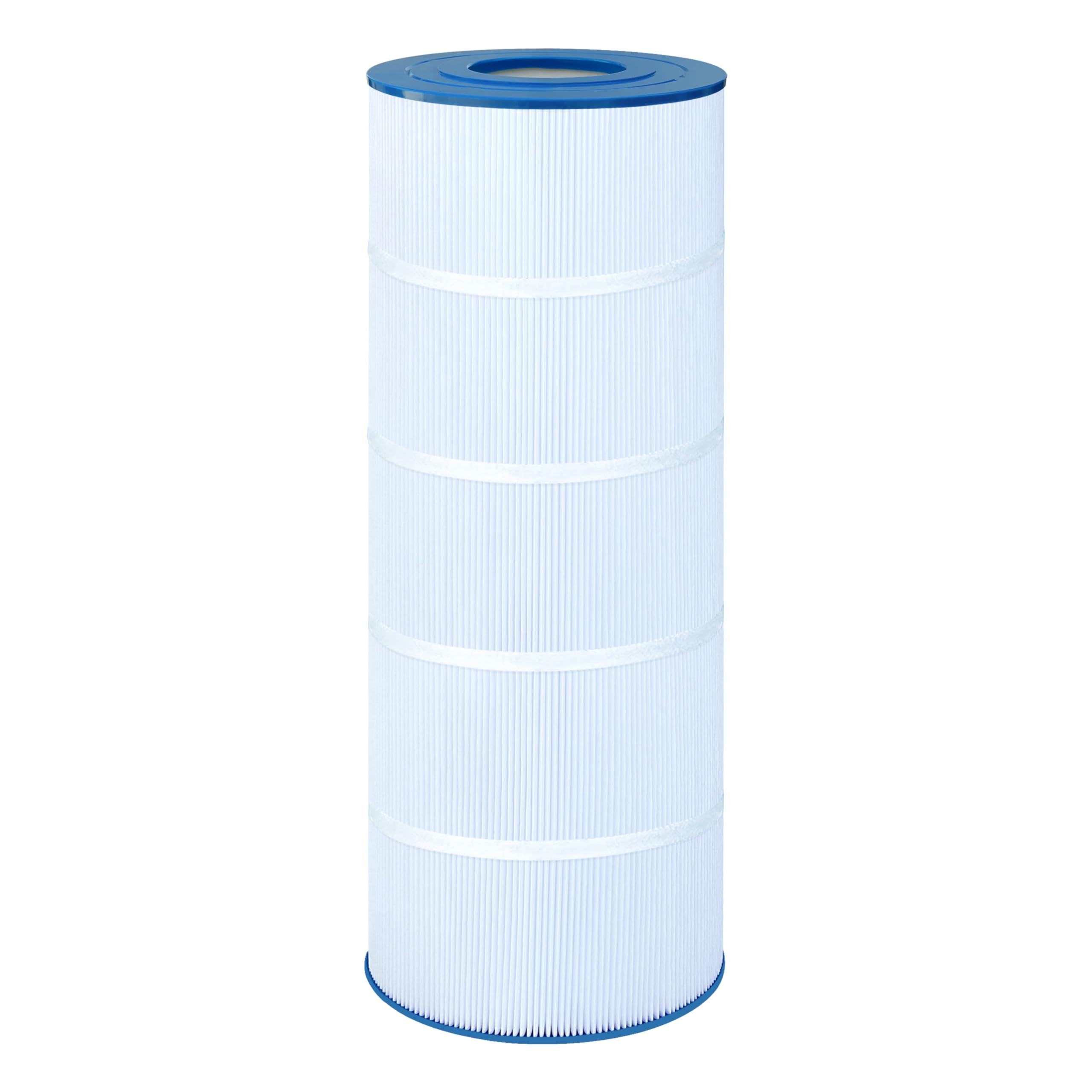 Chryseos pool filter C-8412 compatibility image highlighting 120 sq ft filtration.