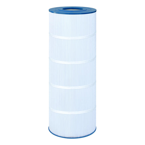 Chryseos pool filter C-8412 compatibility image highlighting 120 sq ft filtration.