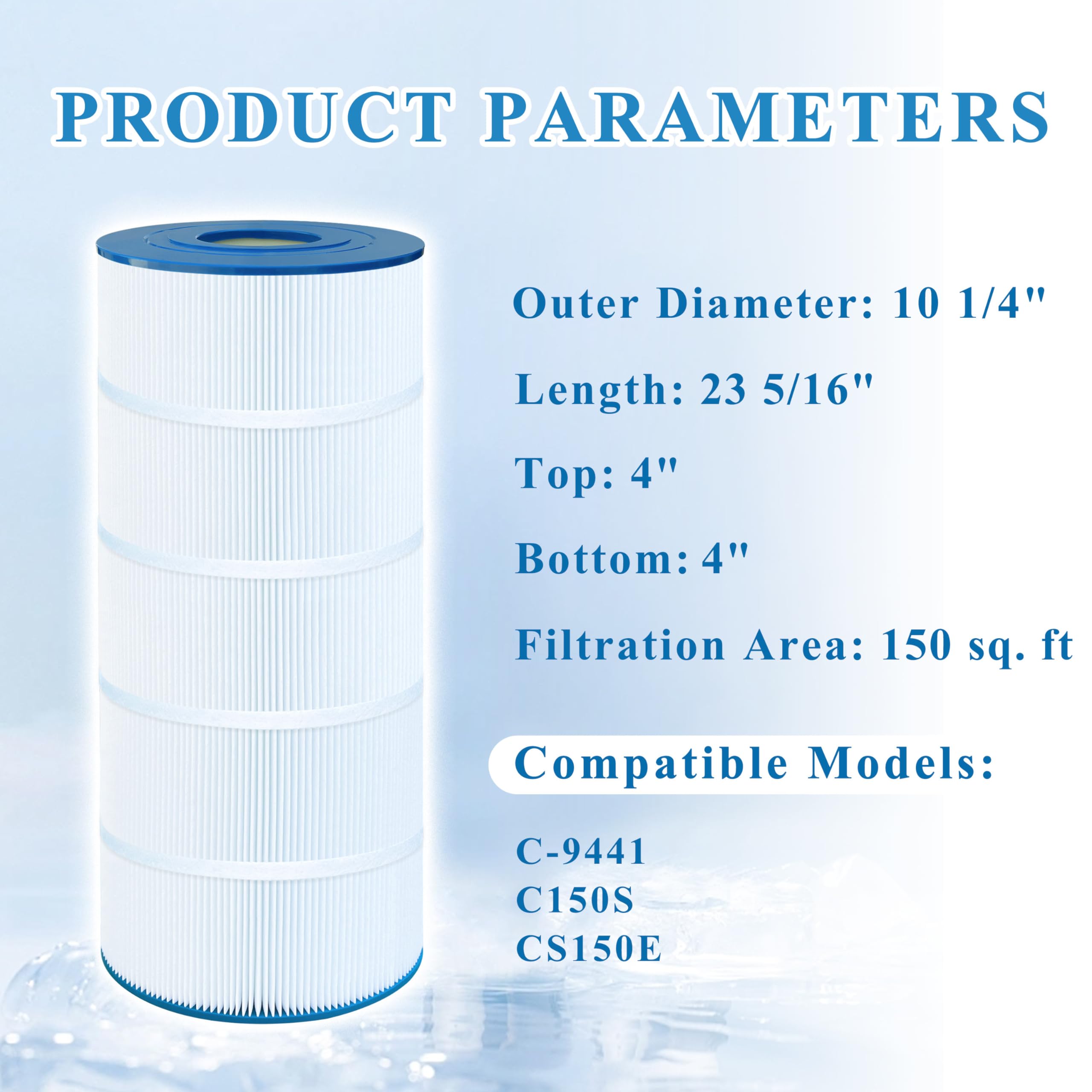 Chryseos pool filter CX150XRE installation simplified replacement