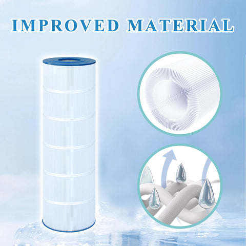 Chryseos pool filter length 28 3/16 inches for compatible sizing.