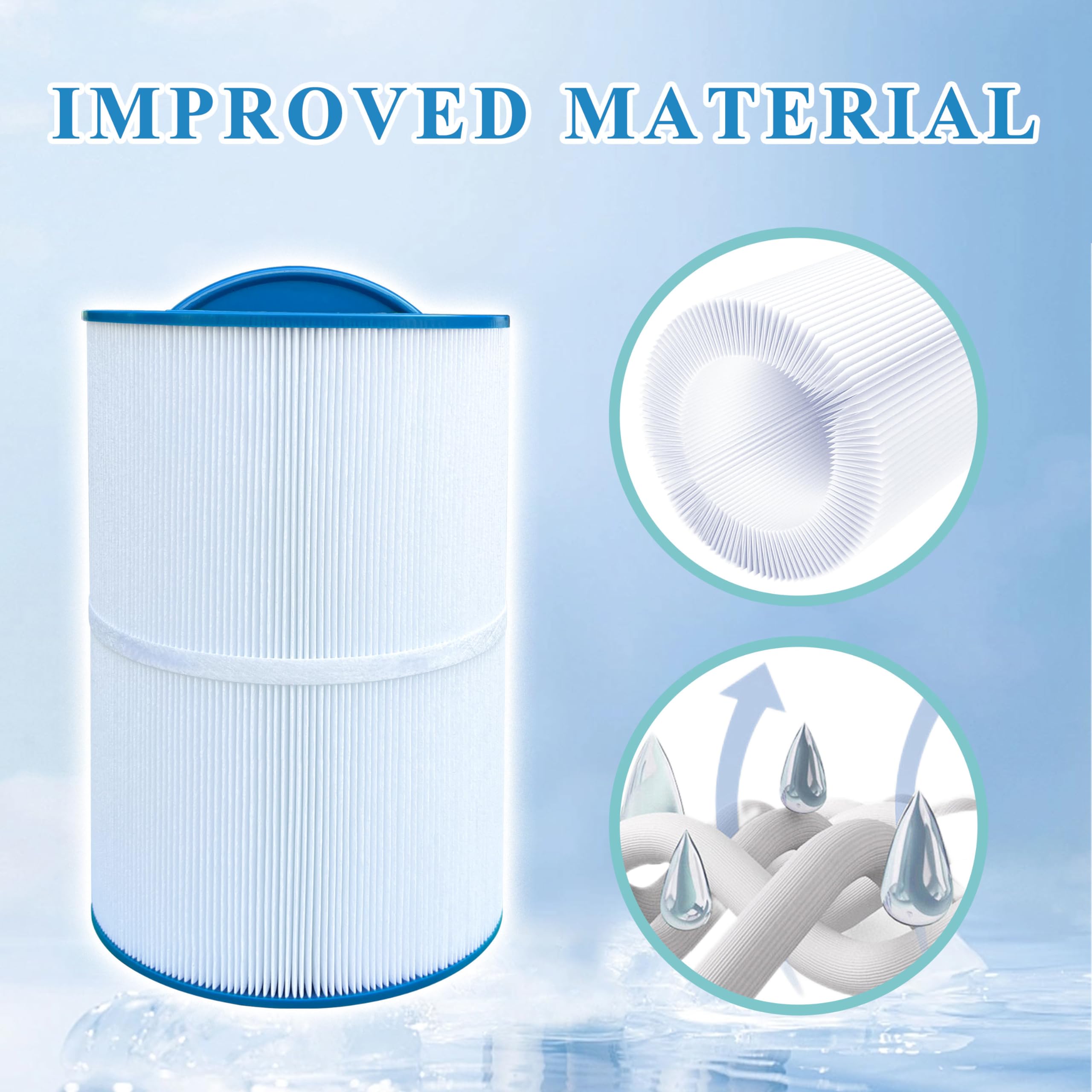Chryseos spa filter for 1019401, easy replacement with strong filtration.