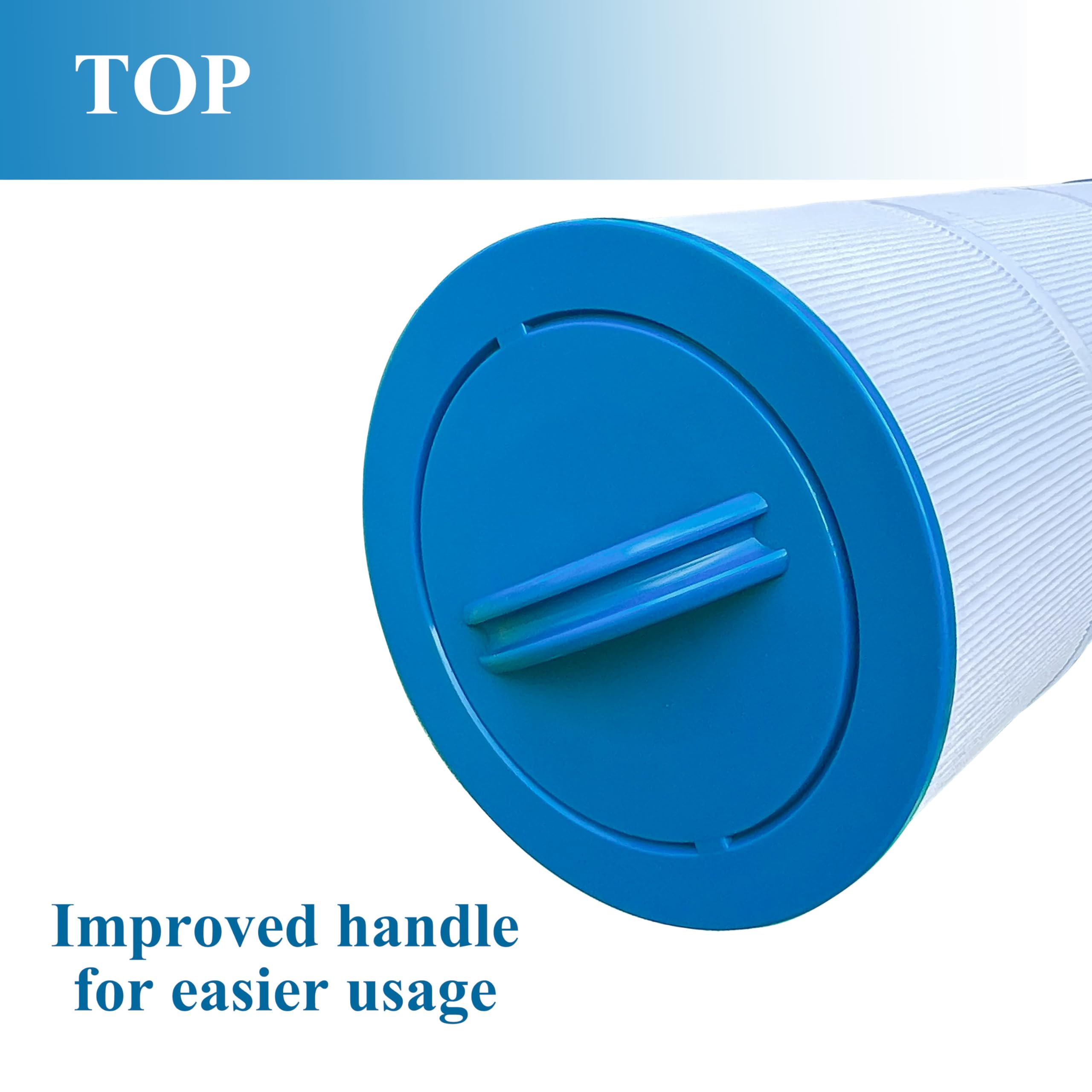 Chryseos spa filter Caldera 75 visual demonstrating reliable filtration