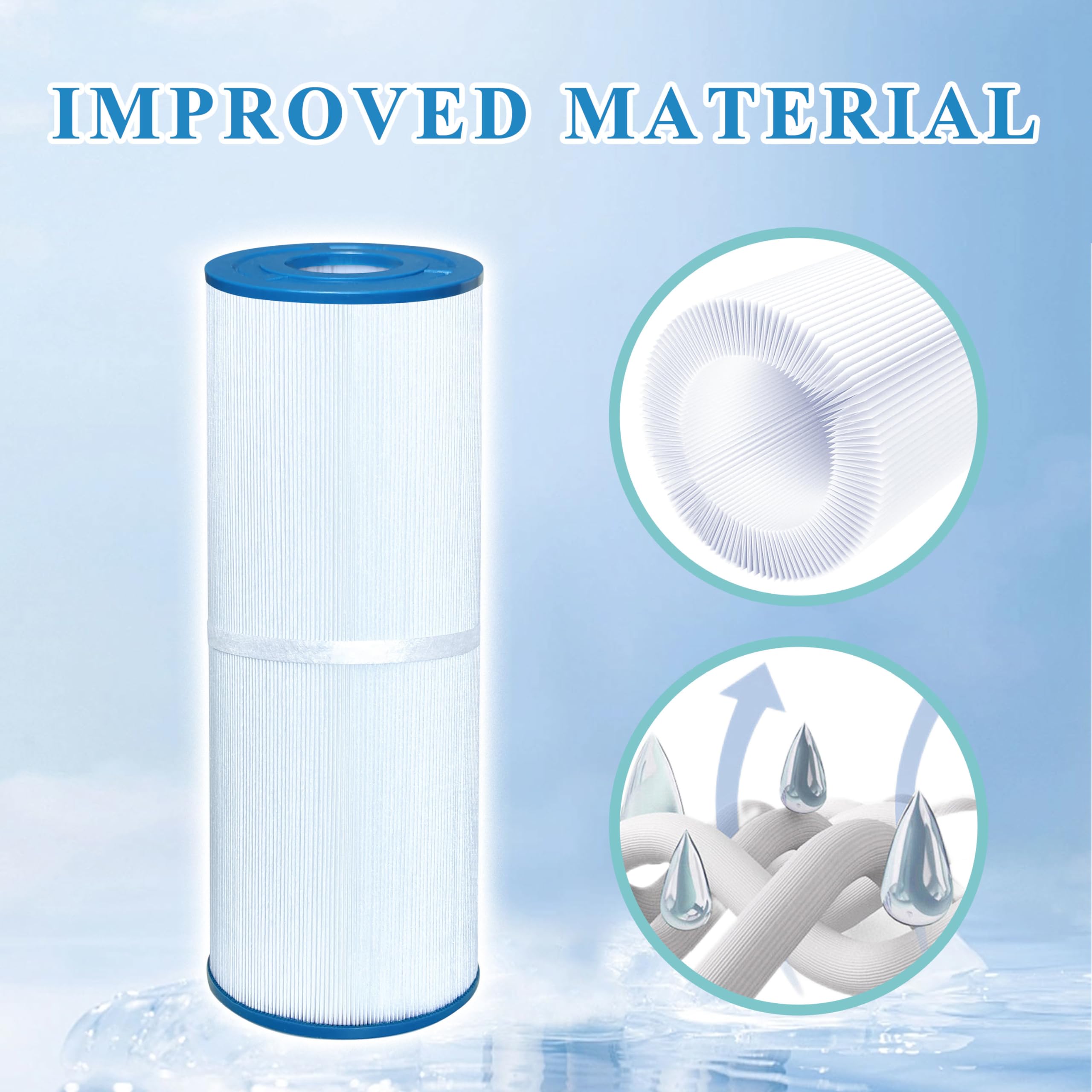 Chryseos Spa Filter compatibility graphic highlighting model coverage.