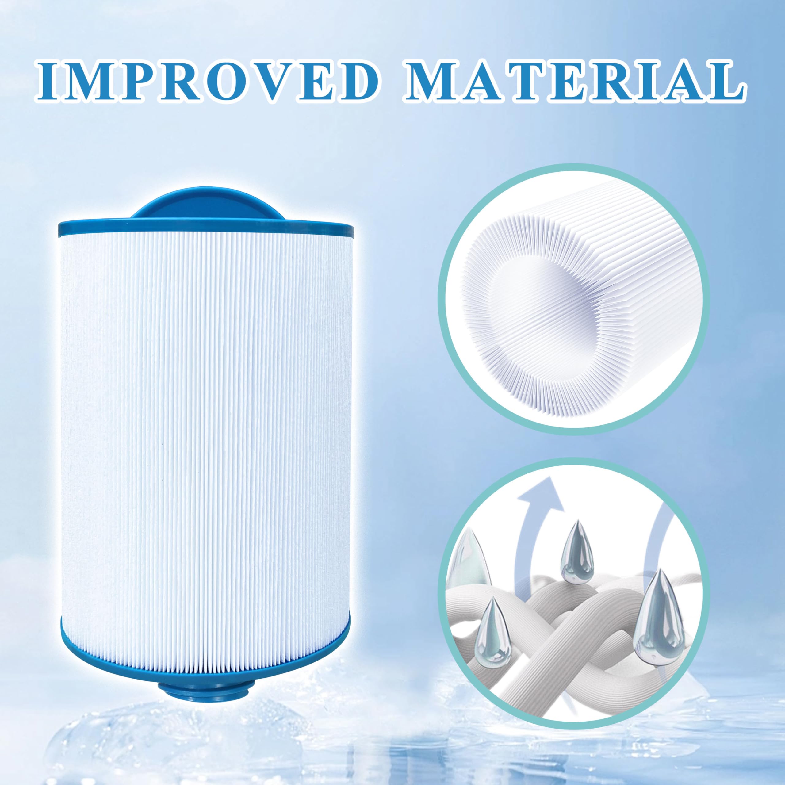 Chryseos spa filter features easy installation to save time