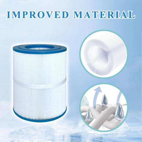 Chryseos spa filter easy-install emphasizes simple, tool-free replacement.