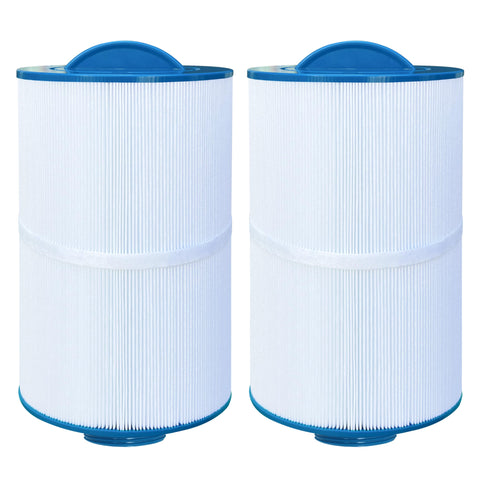 Chryseos spa filter front view showing compact design for easy maintenance