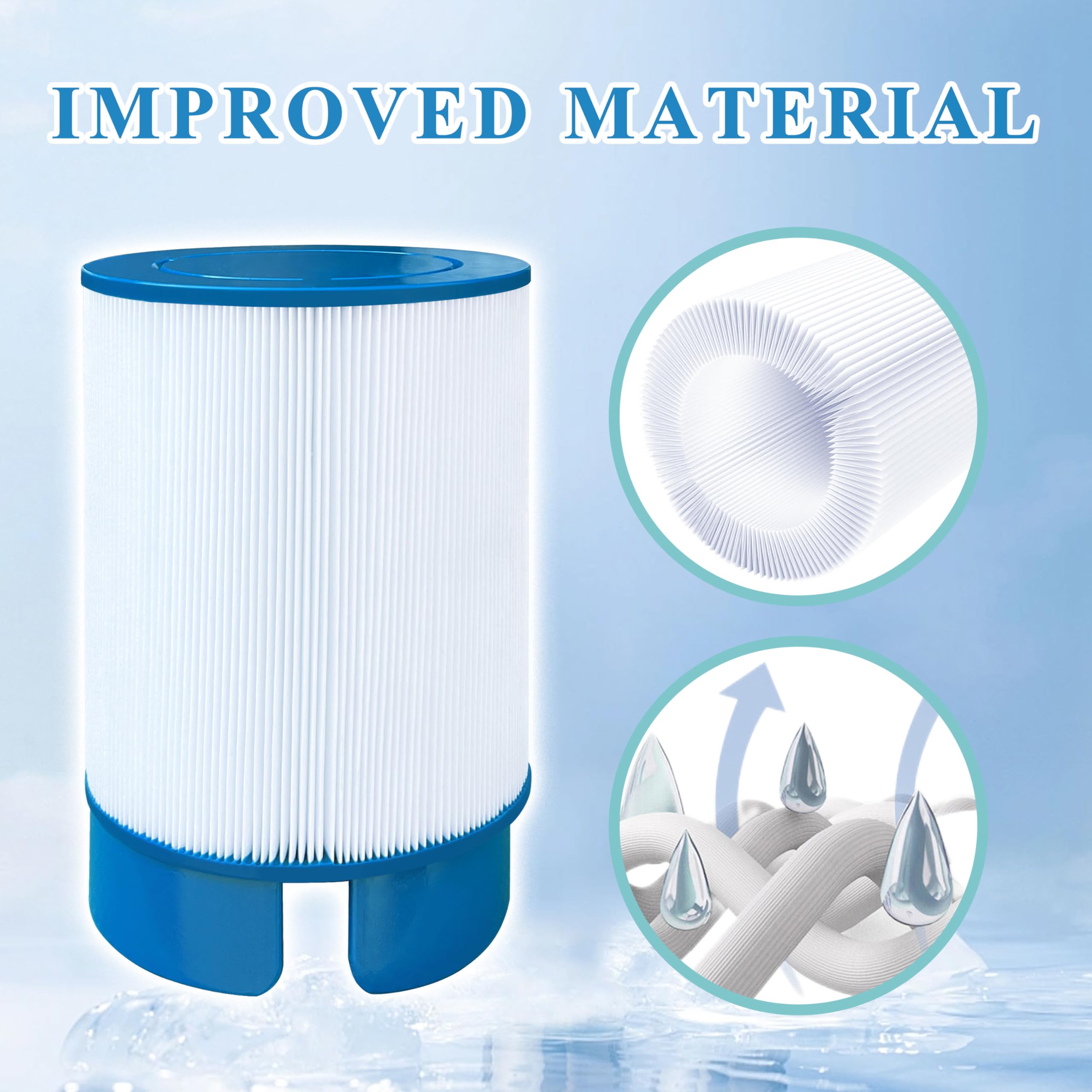 Chryseos spa filter installation made easy with quick replacement.