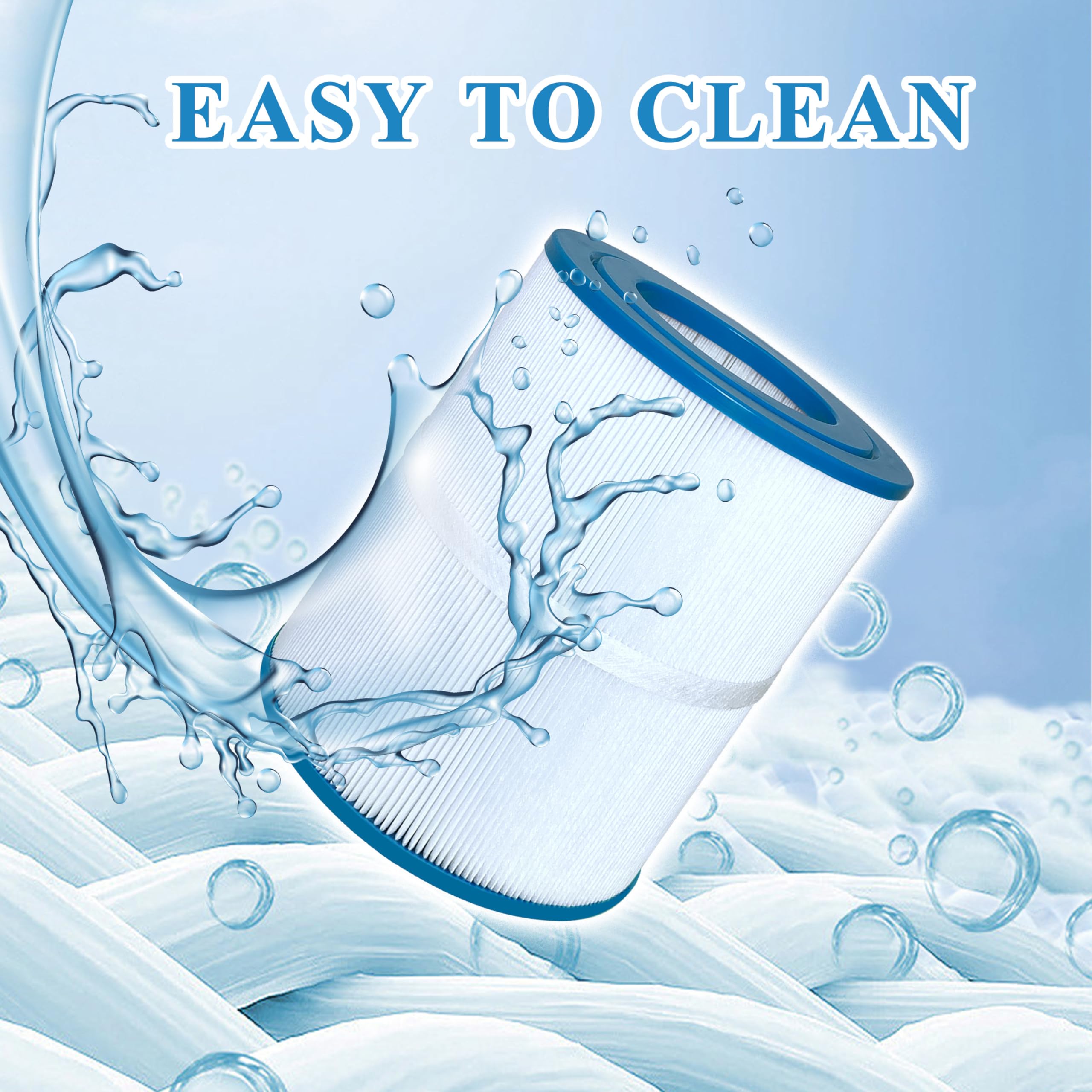 Chryseos spa filter long-life design supports extended use and fewer replacements.