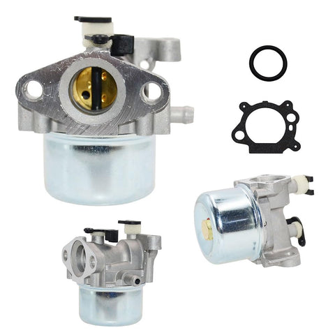 CHRYSM carburetor kit for Briggs-Stratton 128L05/128L07 improves idle and fuel stability
