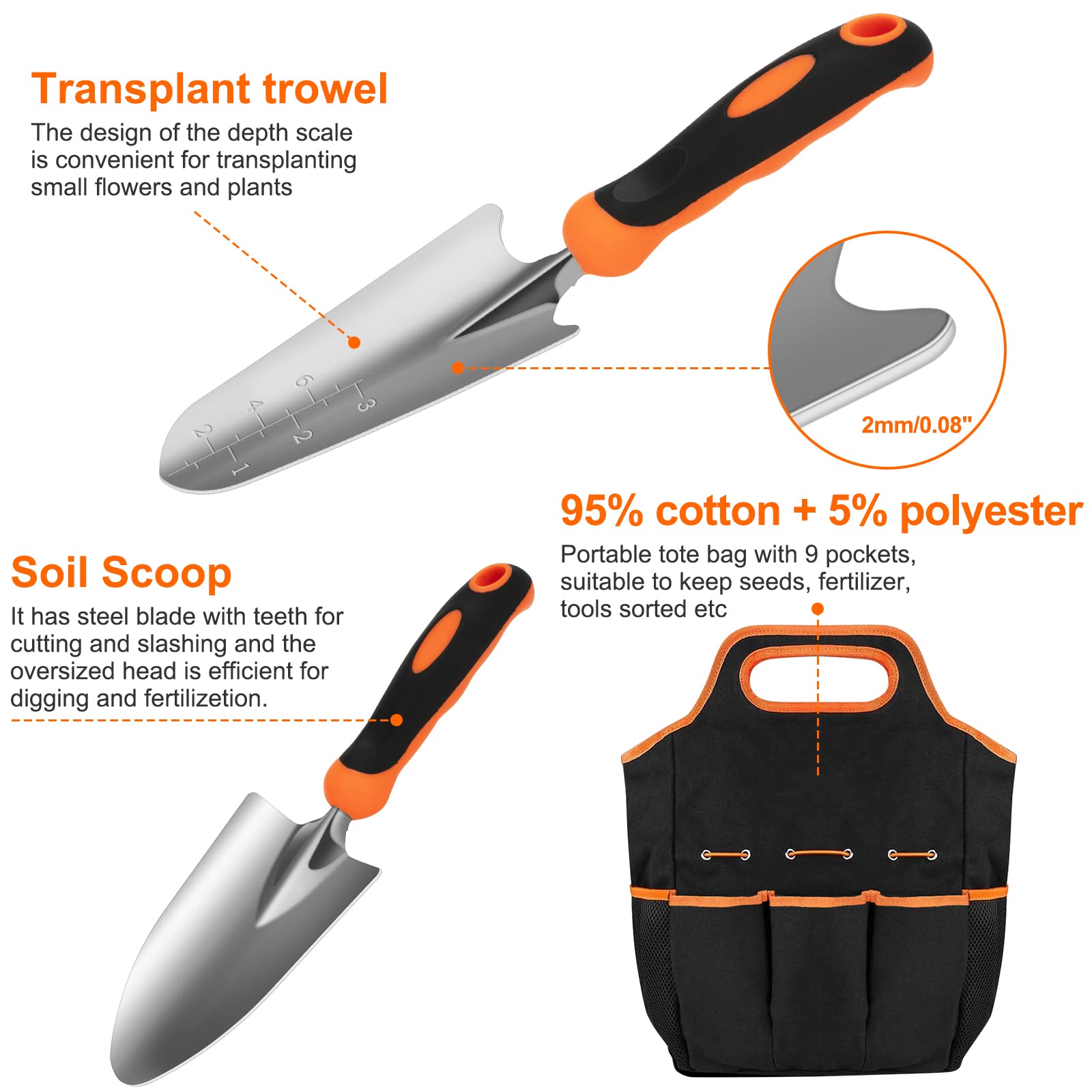 CHRYZTAL 600D Oxford tote keeps all tools neatly organized and portable