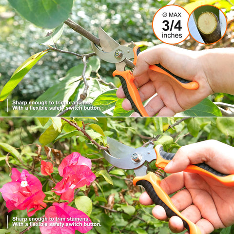 CHRYZTAL pruning shears designed for easy trimming and gardening tasks