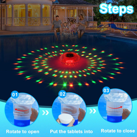 Chsuiwe durable PVC floater withstands sun and weather for long-lasting pool use.
