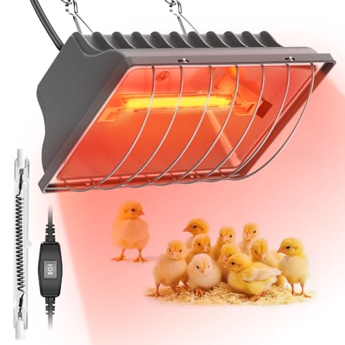 Chtoocy brooder heater with durable stainless steel design