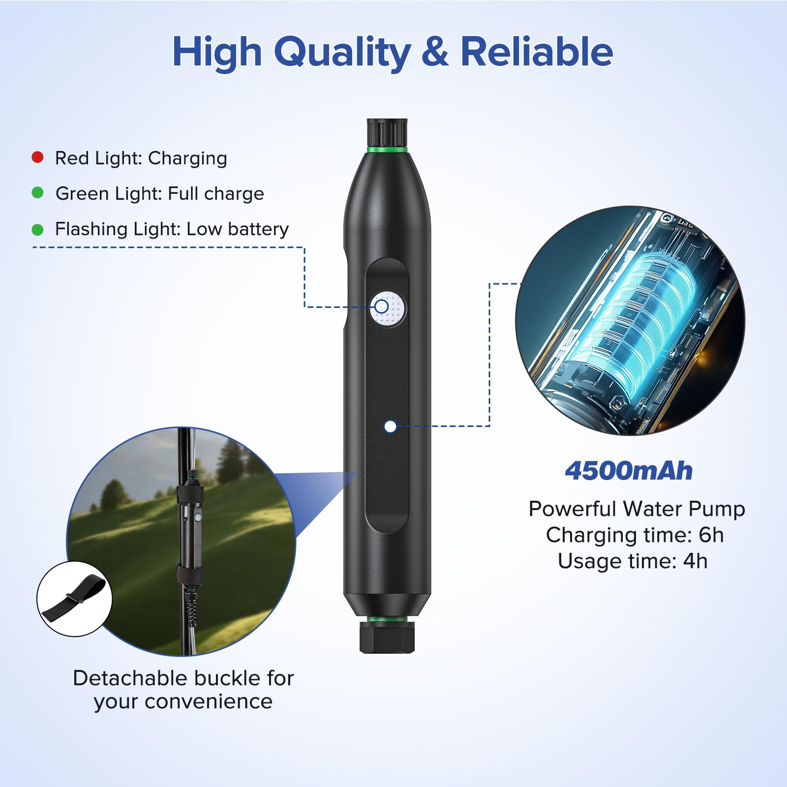 Chtoocy easy-installation kit for quick setup with no tools.