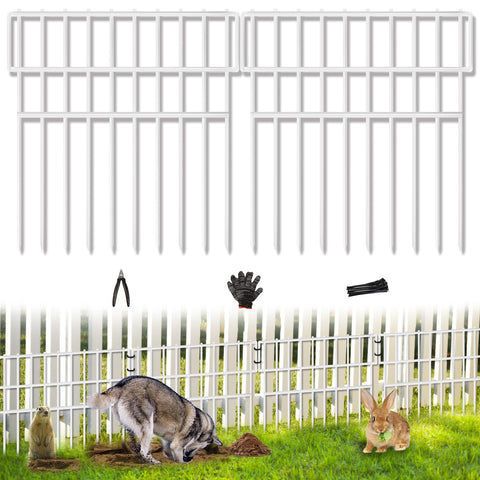 CHTSJQW dog barrier fence—39.5ft with 28 panels provides durable yard protection.