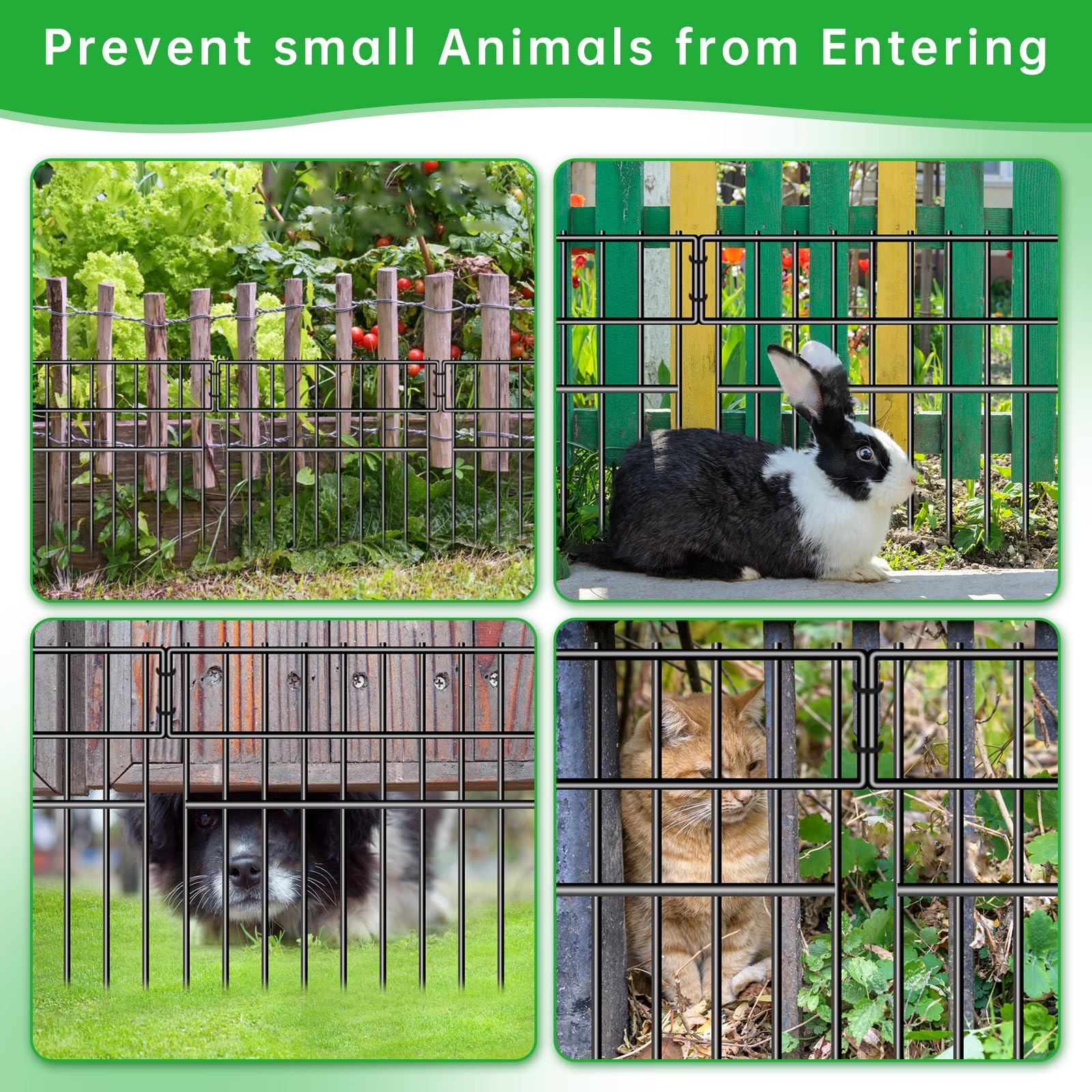 CHTSJQW outdoor fence installation shows quick setup with cable ties.