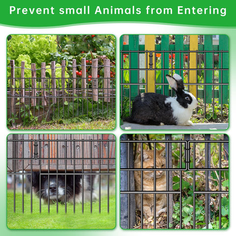CHTSJQW outdoor fence installation shows quick setup with cable ties.