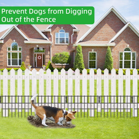 CHTSJQW rustproof metal edging adds durable border for beds and walkways.