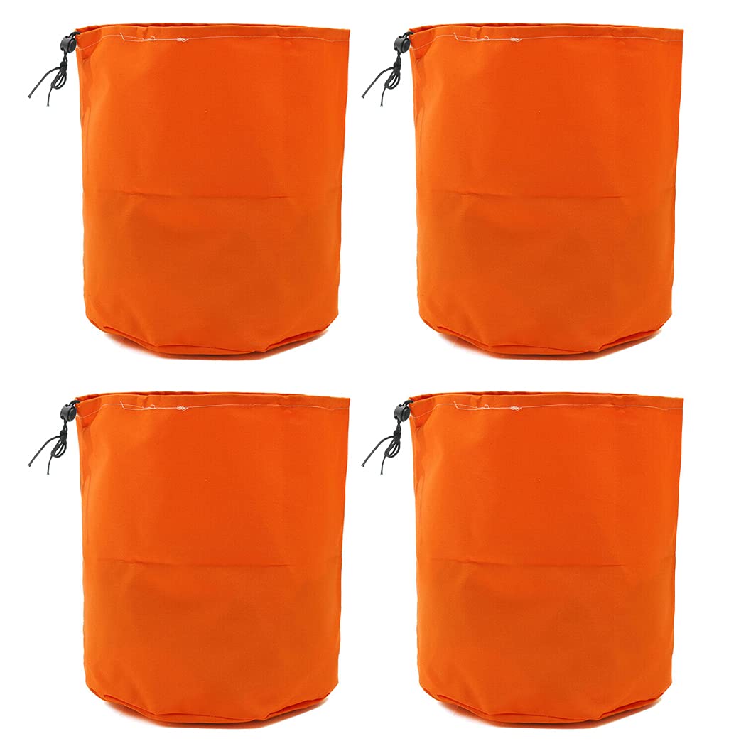 Chuancheng trimmer engine cover in orange protects your engine from dust while trimming.