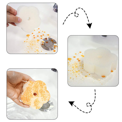 Chuangdi 24-pack sponge helps absorb oils, making pool maintenance easier.
