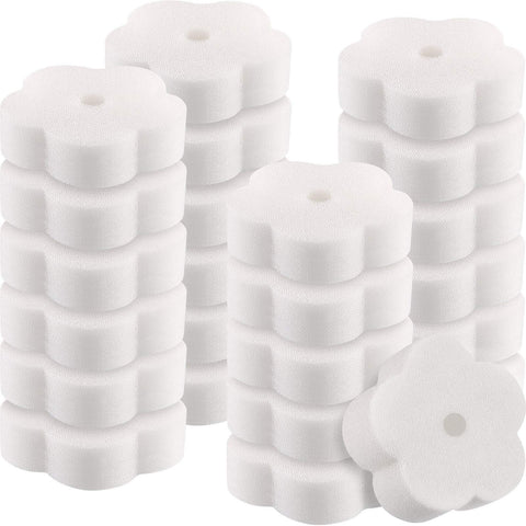 Chuangdi flower oil sponge for pool and spa absorbs oils to reduce surface scum.