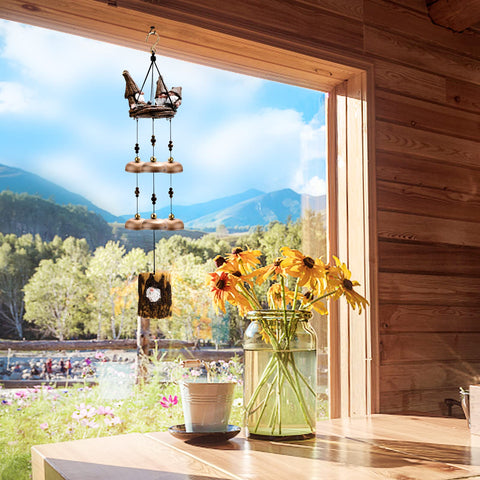 ChuangJie gnome wind chimes gift-ready packaging ideal for gifting.