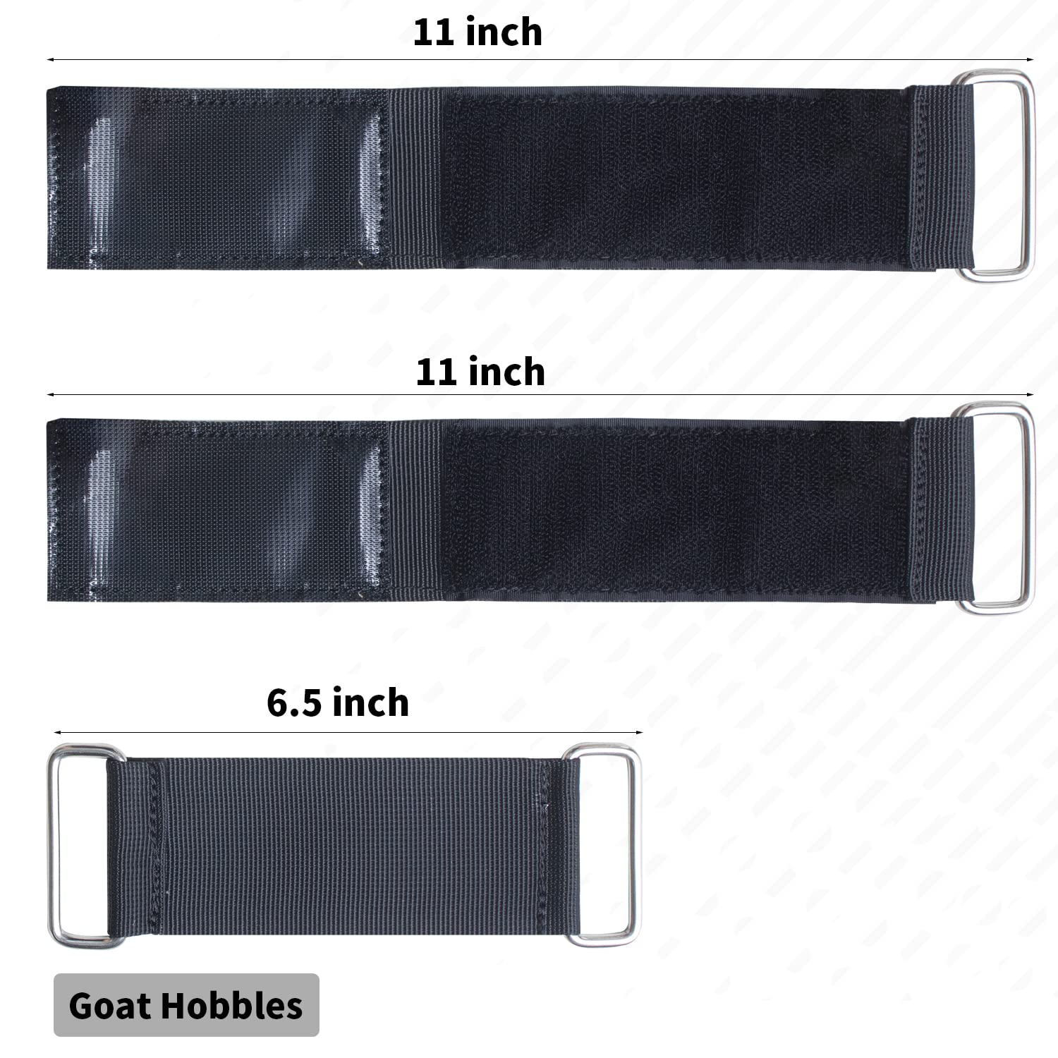 Chuanke Goat Hobbles stainless steel buckle prevents disconnections